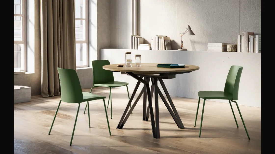 Extendable round table York by Arredo3