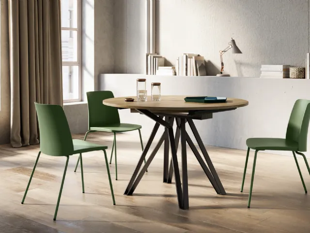 Extendable round table York by Arredo3