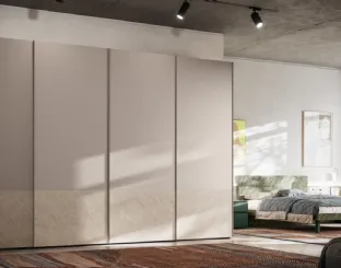 Wardrobe with sliding door Level DN 42 by Orme