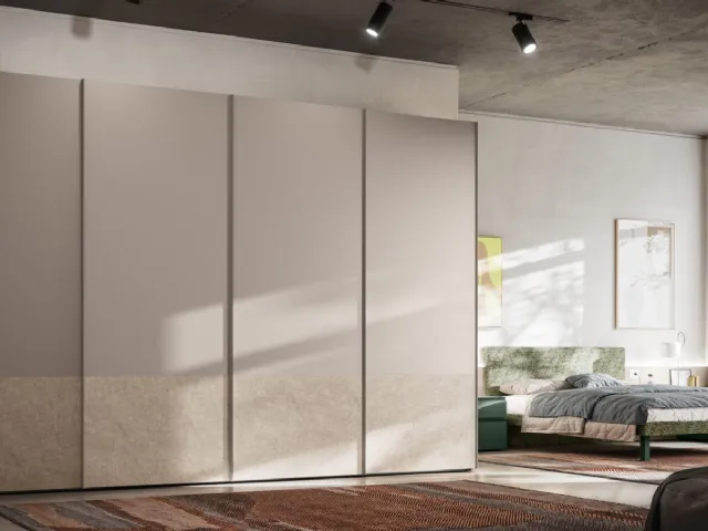 Wardrobe with sliding door Level DN 42 by Orme