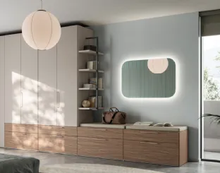 Wardrobe with swing door Smooth M 32 36 by Orme