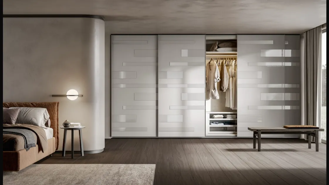 Wardrobe with sliding doors Segmenta by Veneran