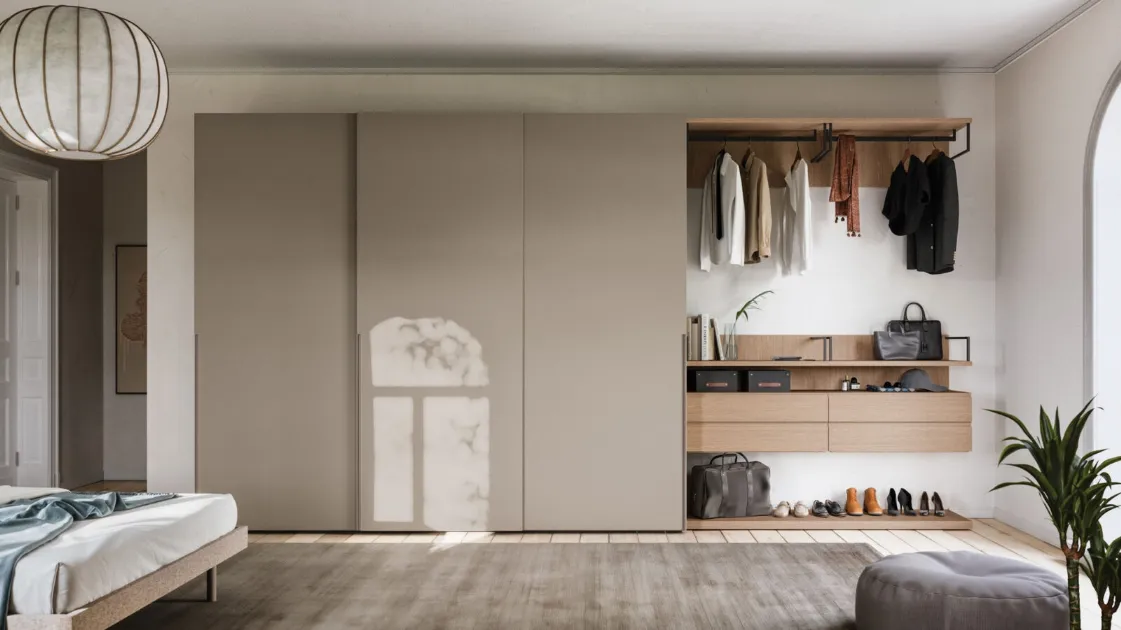 Wardrobe Tratto 1200 + Alea 48 cabin by