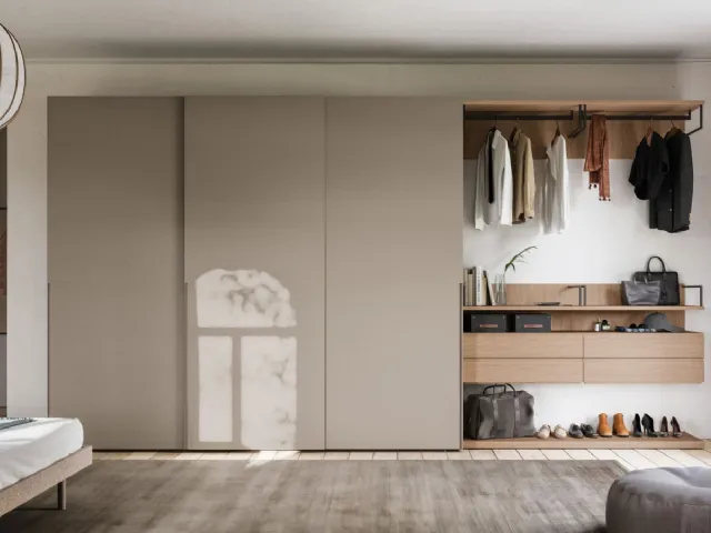 Wardrobe Tratto 1200 + Alea 48 cabin by