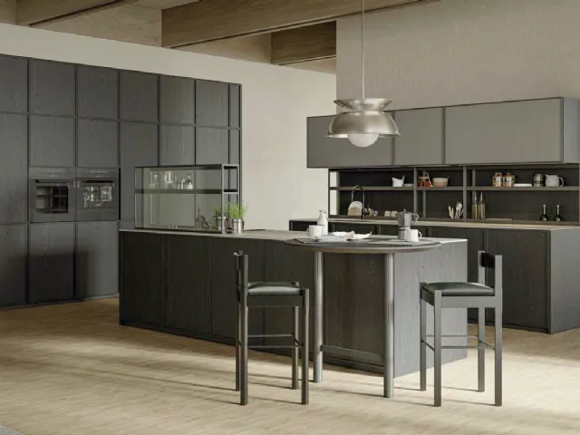 XP|W 06 Island Design Kitchen by Zampieri Cucine