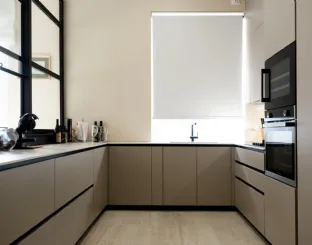 Modern All-Around D23 XDoor XMatt Malto Kitchen by Doimo Cucine