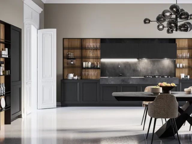 Modern Corner Kitchen Frida 01 by Arredo3