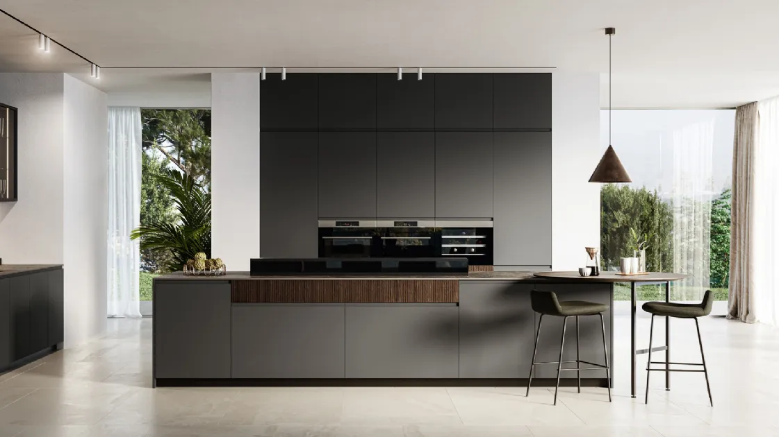 Wega Matte PET Modern Kitchen by Arredo3