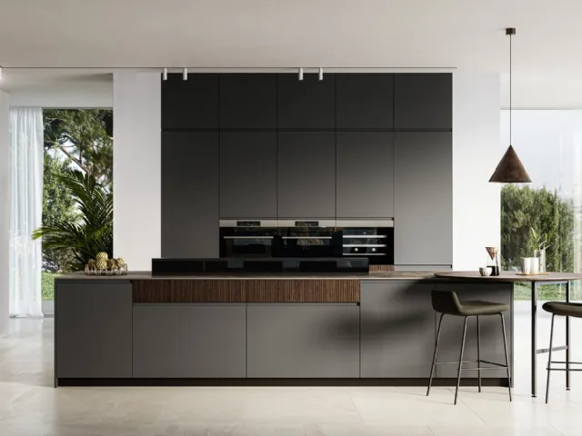 Wega Matte PET Modern Kitchen by Arredo3