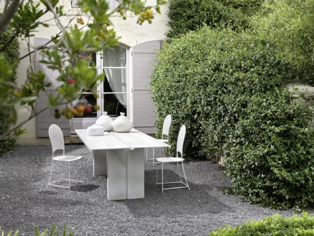 Chair Inout 873 in aluminum by Gervasoni
