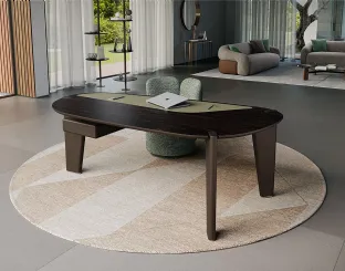 Boston executive design desk in wood by Cattelan Italia