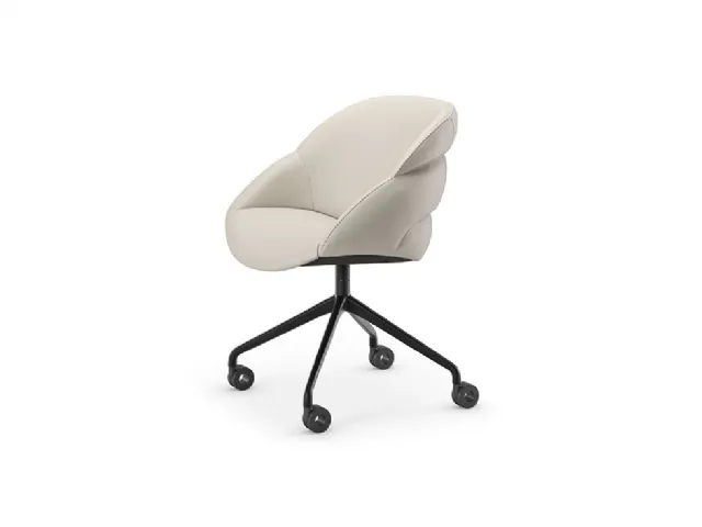Camilla Wheels swivel office chair by Cattelan Italia