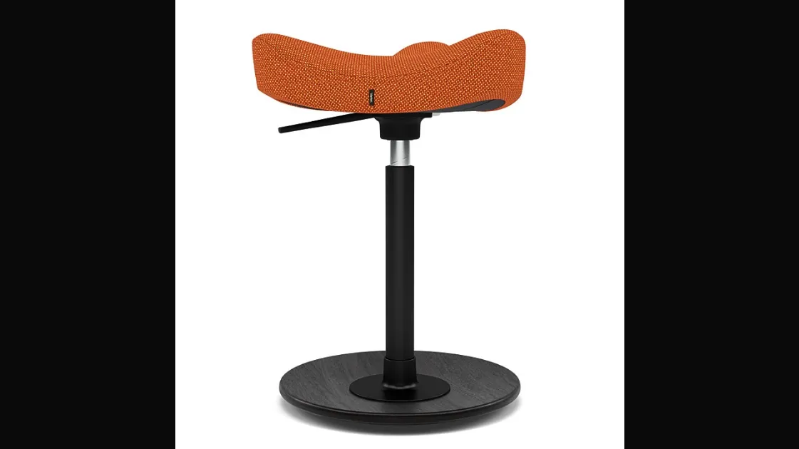 Move Compact adjustable height home office stool by Varier