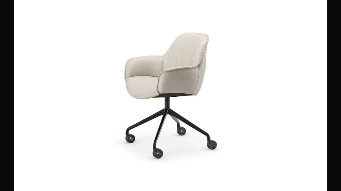 Scarlett Wheels operational chair by Cattelan Italia