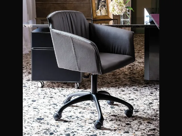 Swivel executive chair Tyler Wheels by Cattelan Italia
