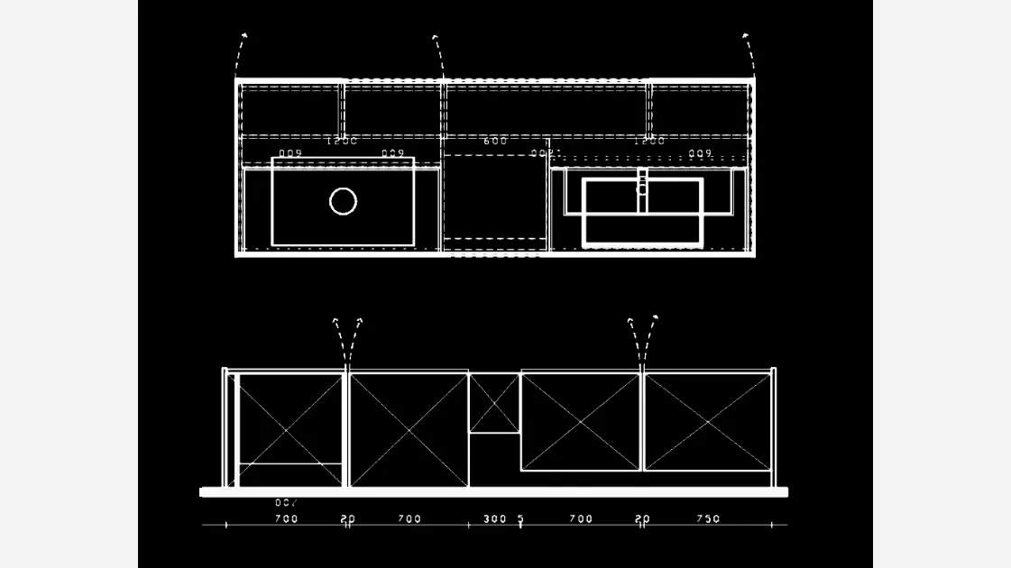 Zampieri kitchen model Segni