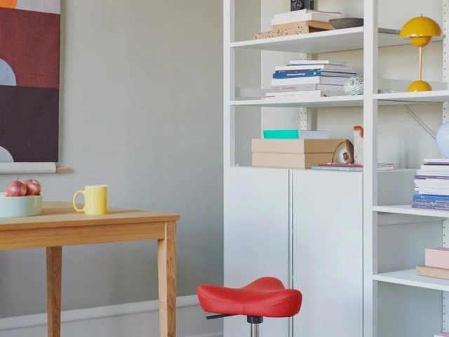 Adjustable height home office stool Move Compact by Varier
