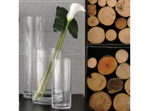Medium Cylindrical Glass Vase